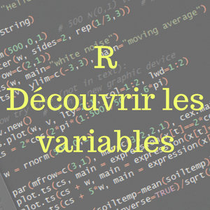 Les variables avec&nbsp;R